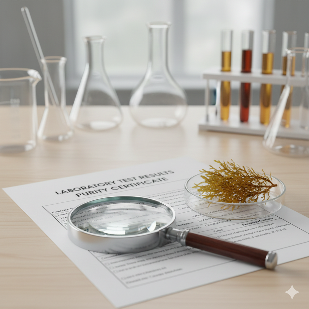 Elke batch getest. Zwart-op-wit.